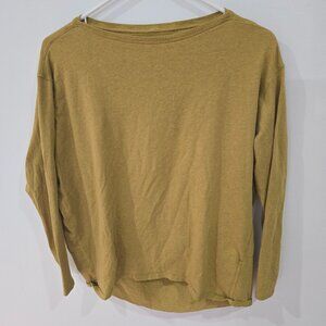 lululemon athletica Long Sleeve Tee - Mustard Yellow